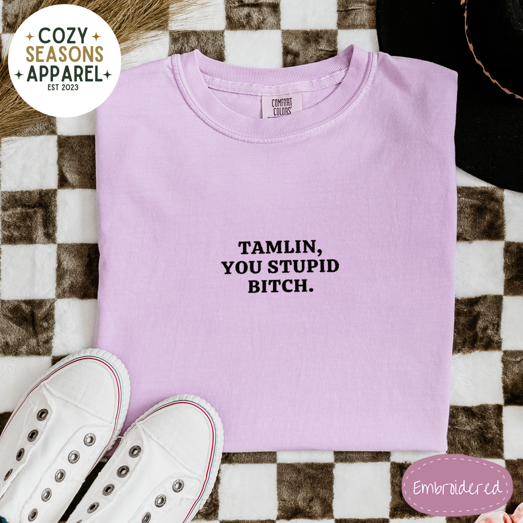 Embroidered Comfort Colors ACOTAR Tamlin Funny Book Shirt